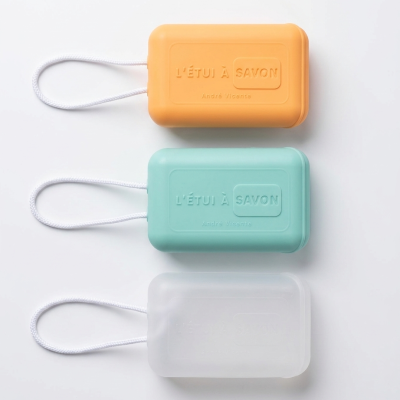 pack sans savon menthe abricot translucide etuis a savon
