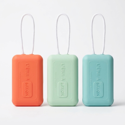 Pack sans savon menthe pastheque pistache etuis a savon