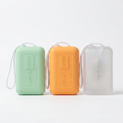 pack sans savon pistache translucide abricot etuis a savon