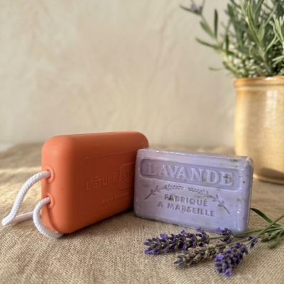 Savon lavande l'étui à savon